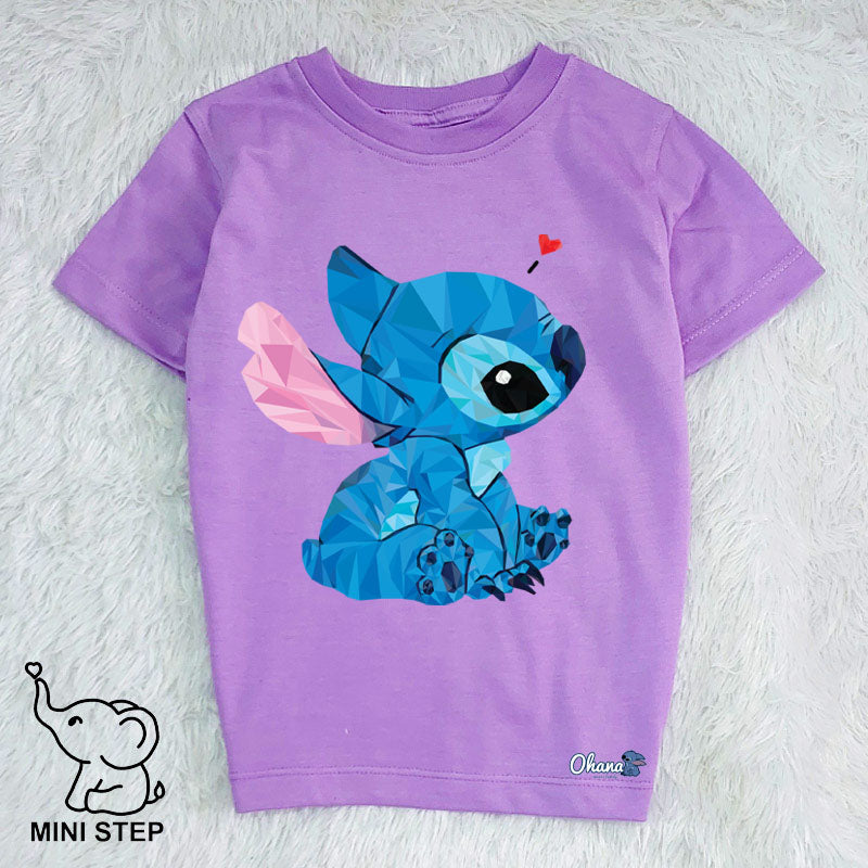 Stitch printed kids’ T-shirts