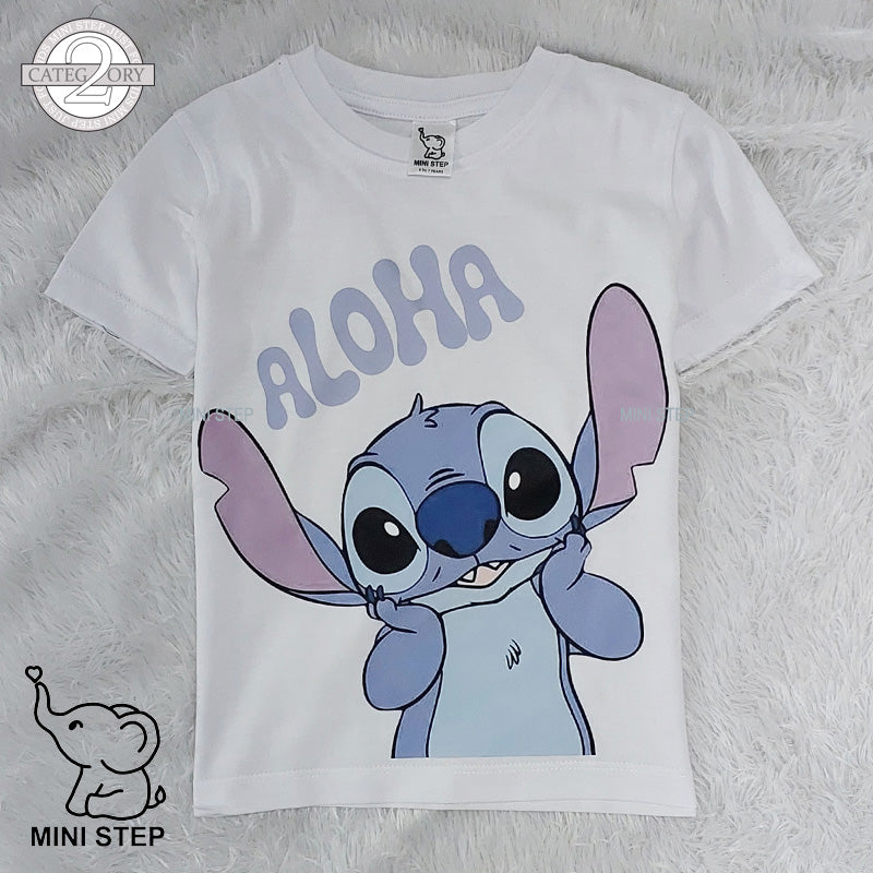 Stitch printed kids’ T-shirts