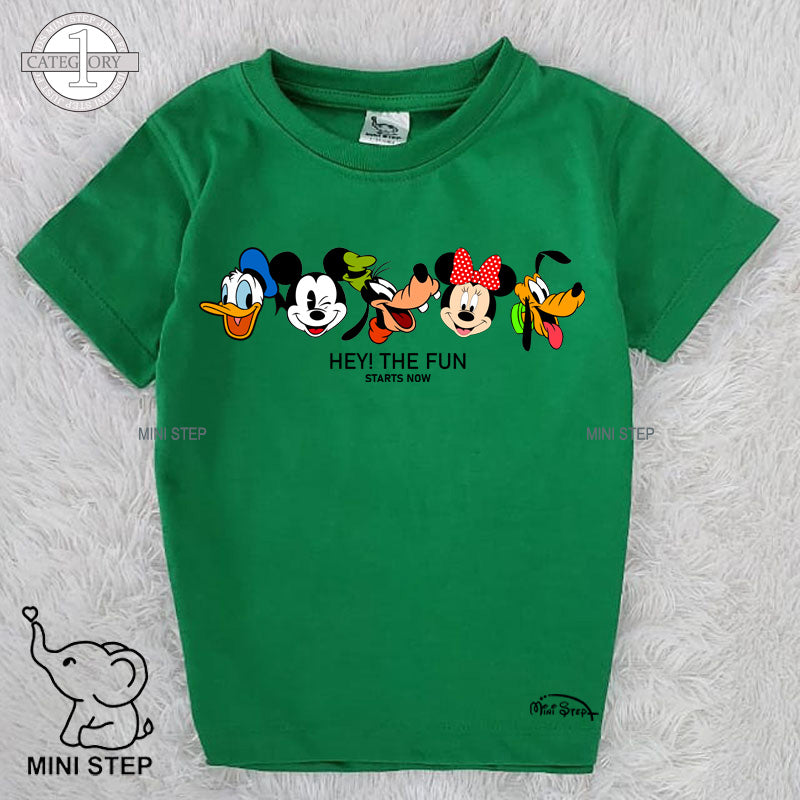 Mickey Printed Kids’ T-Shirts