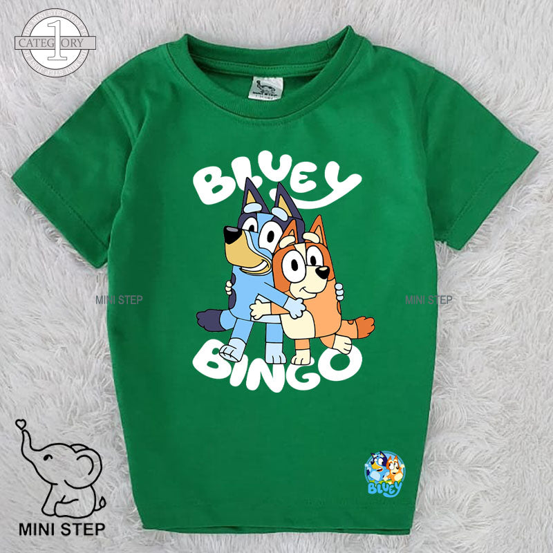 Bluey printed kids T-shirts