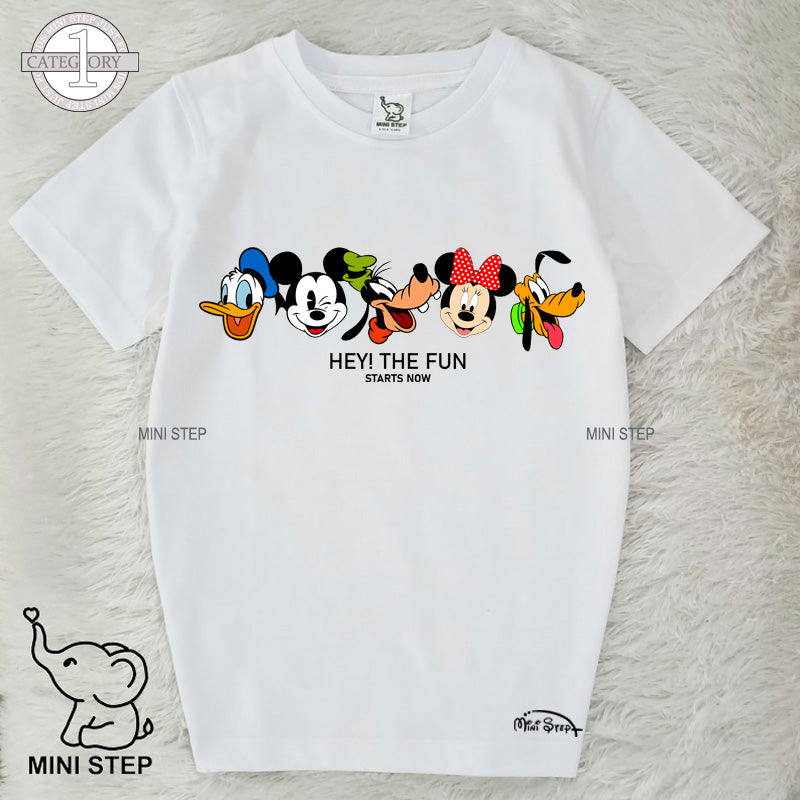 Mickey Printed Kids’ T-Shirts